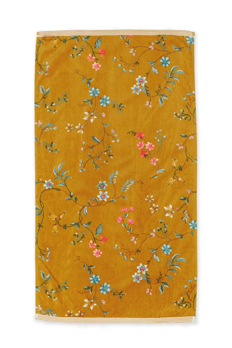 Badhanddoek Set/3 Les Fleurs 55X100 Cm