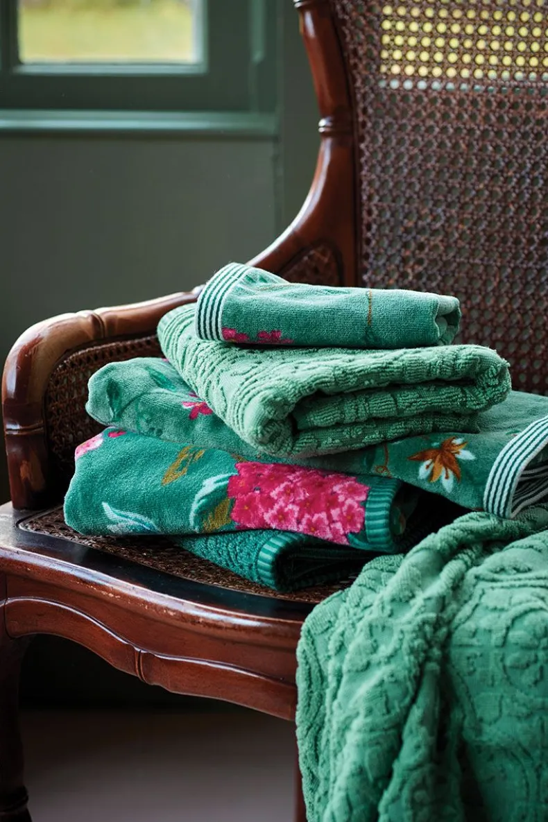 Badhanddoek Set/3 Tile De Pip 55X100 Cm