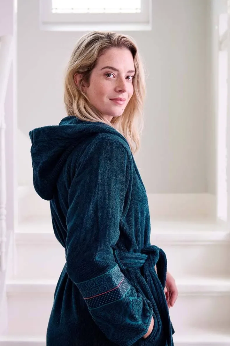 Badjas Soft Zellige Donker