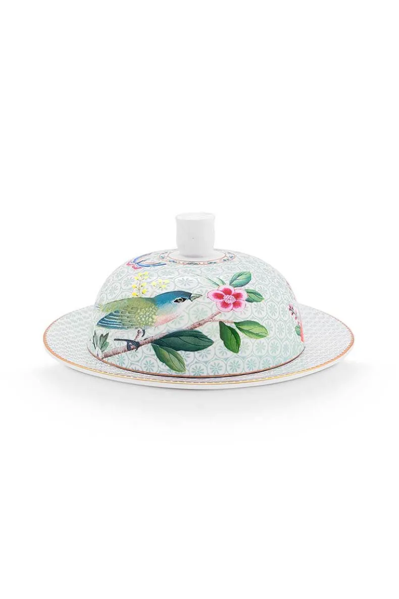 Blushing Birds Botervloot Rond White