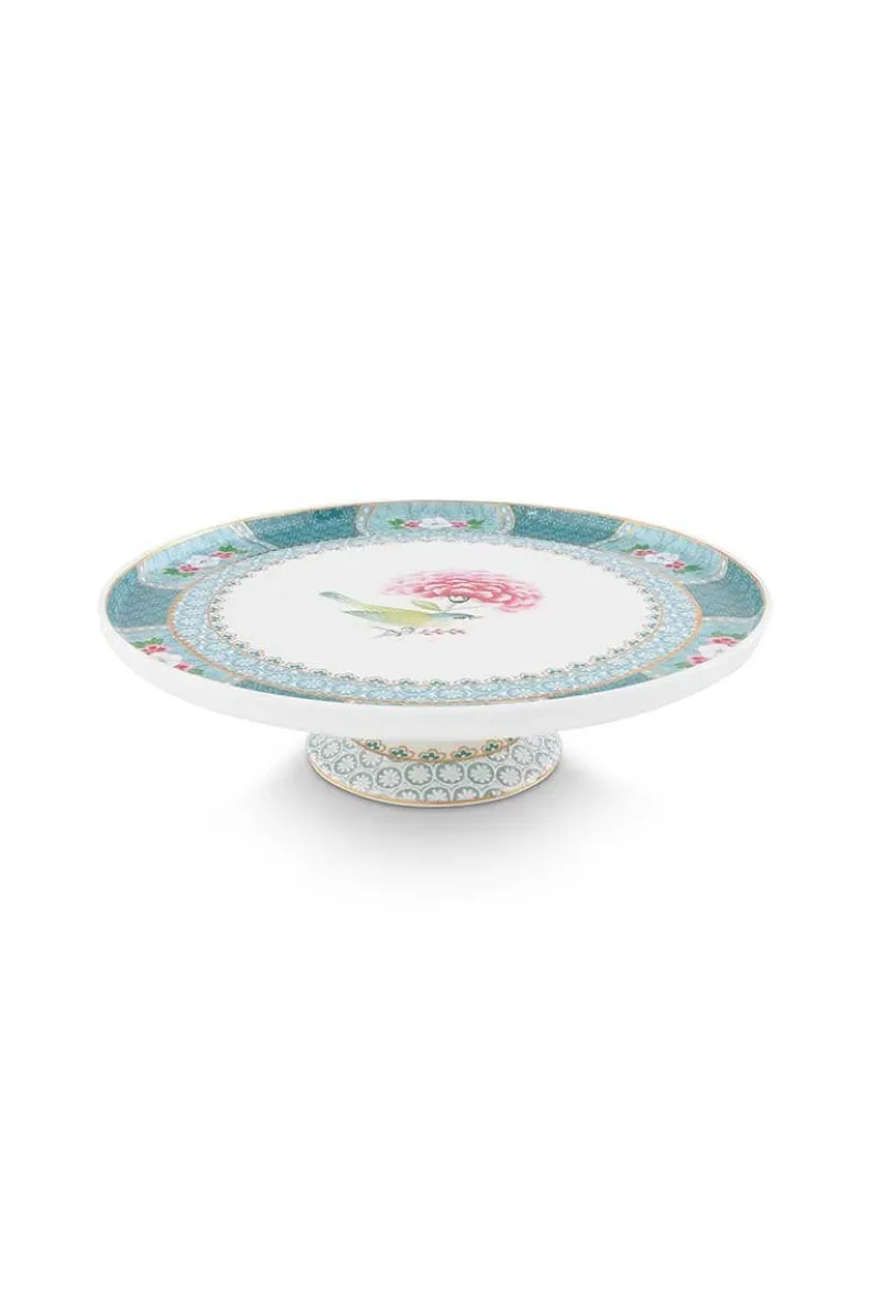 Blushing Birds Taartplateau Klein Blue 21Cm