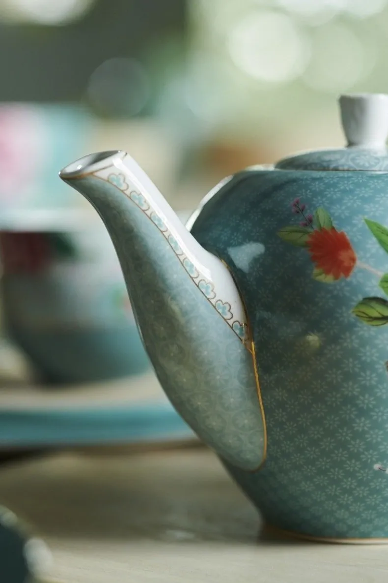 Blushing Birds Theepot Klein