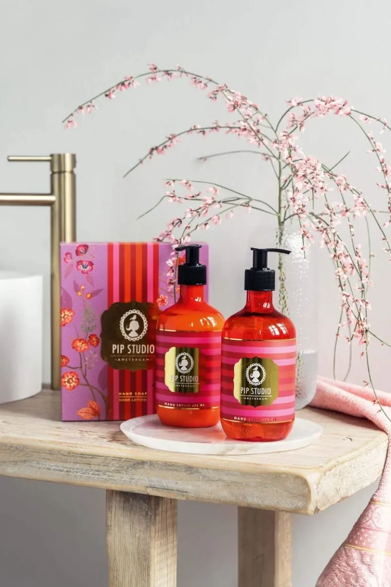 Cadeauset Handzeep & Handlotion Jasmijn Thee Bladeren 475Ml