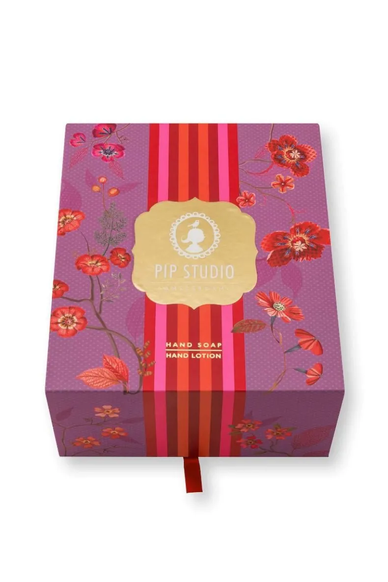 Cadeauset Handzeep & Handlotion Jasmijn Thee Bladeren 475Ml