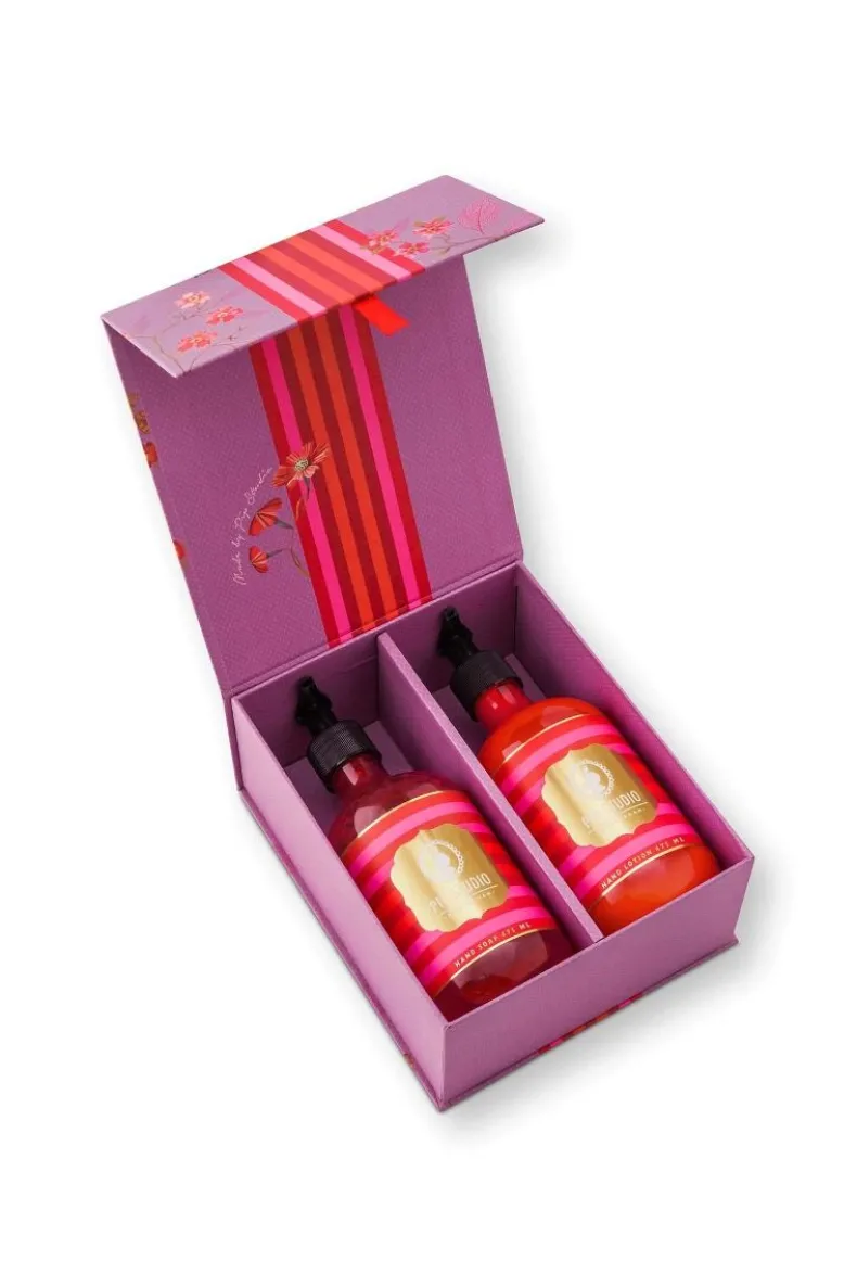 Cadeauset Handzeep & Handlotion Jasmijn Thee Bladeren 475Ml