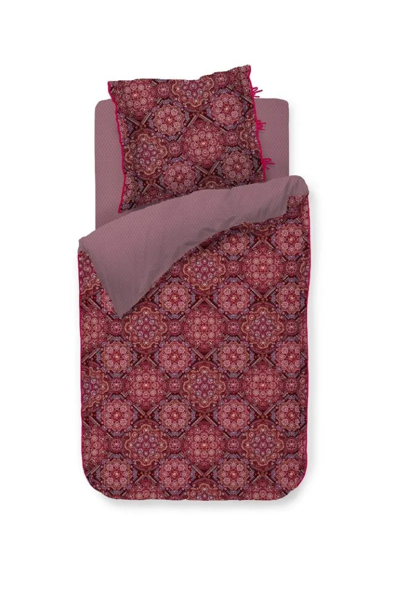Dekbedovertrek Il Mosaico Donkerrood