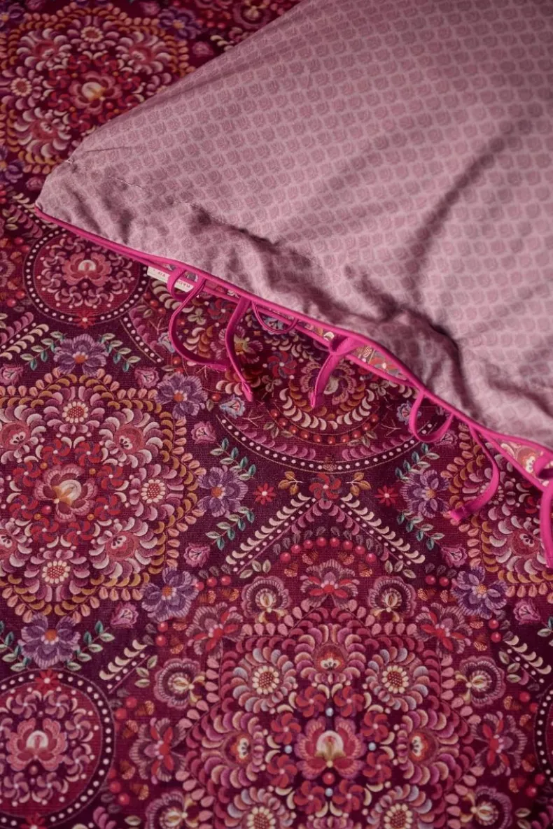 Dekbedovertrek Il Mosaico Donkerrood