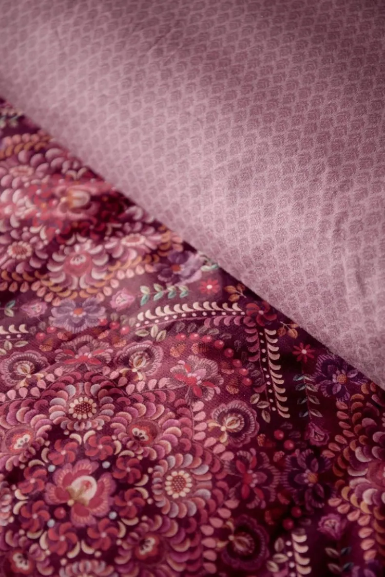 Dekbedovertrek Il Mosaico Donkerrood