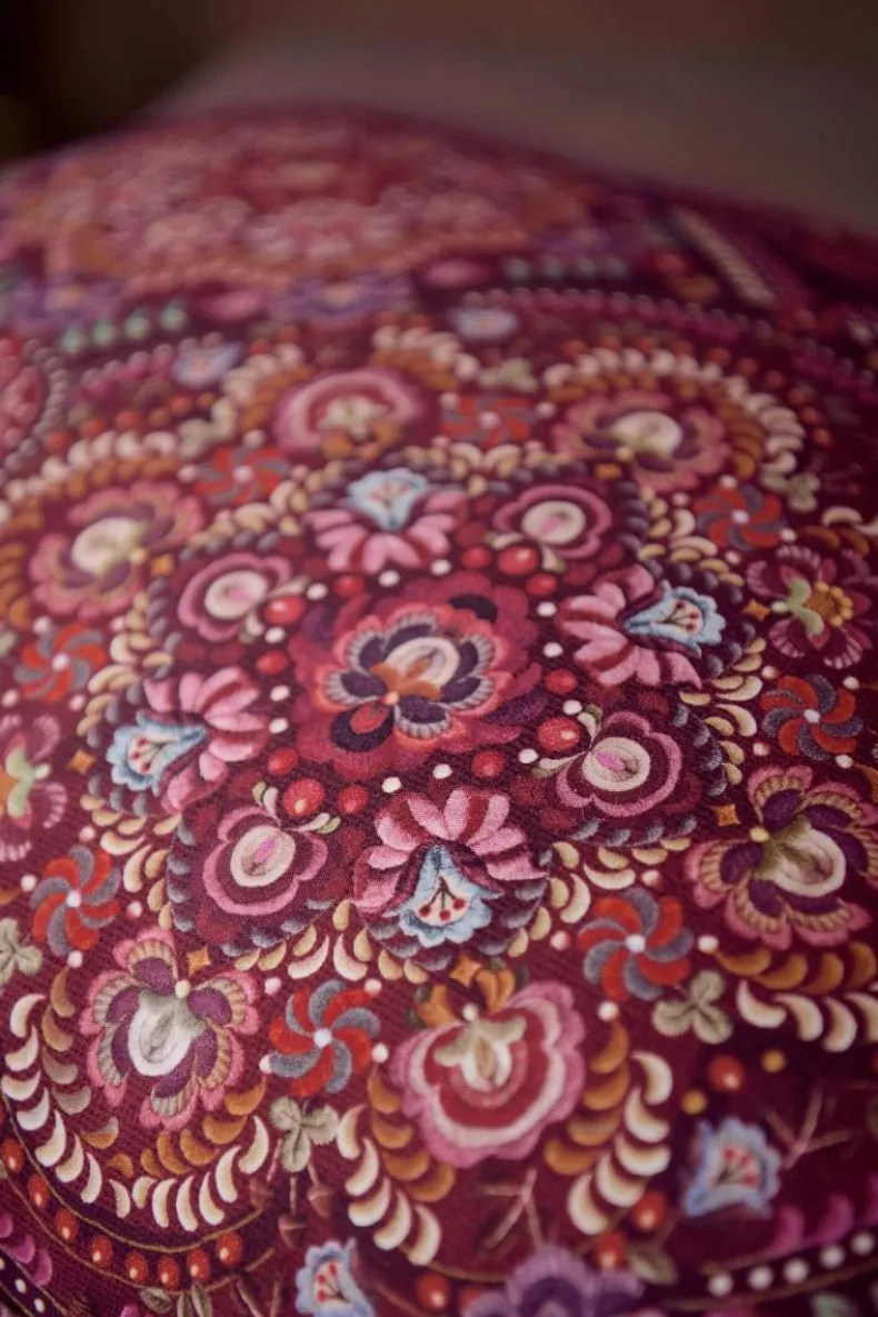 Dekbedovertrek Il Mosaico Donkerrood