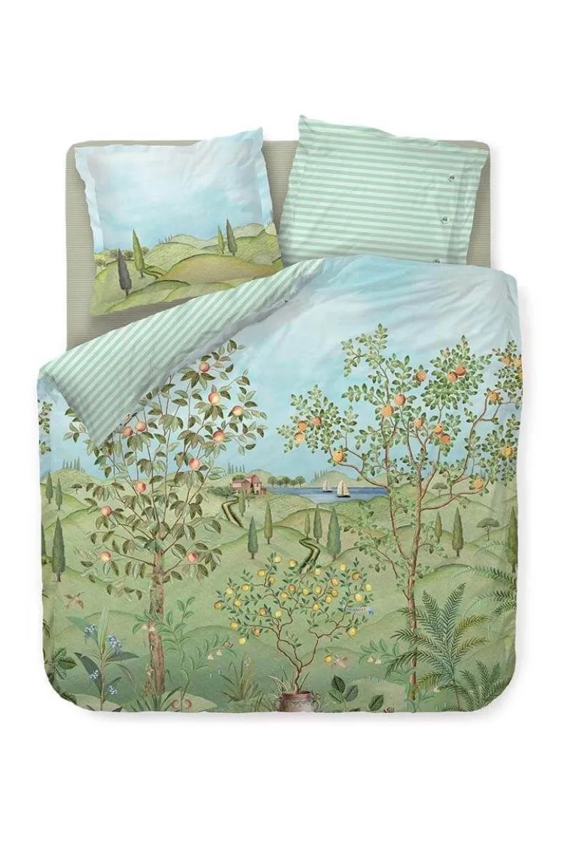 Dekbedovertrek La Campagna Groen