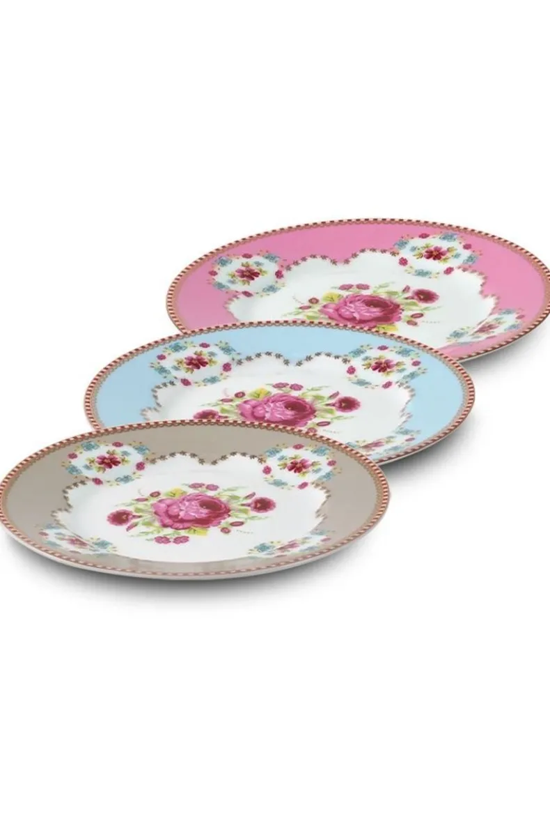 Floral Gebaksbord 17 Cm