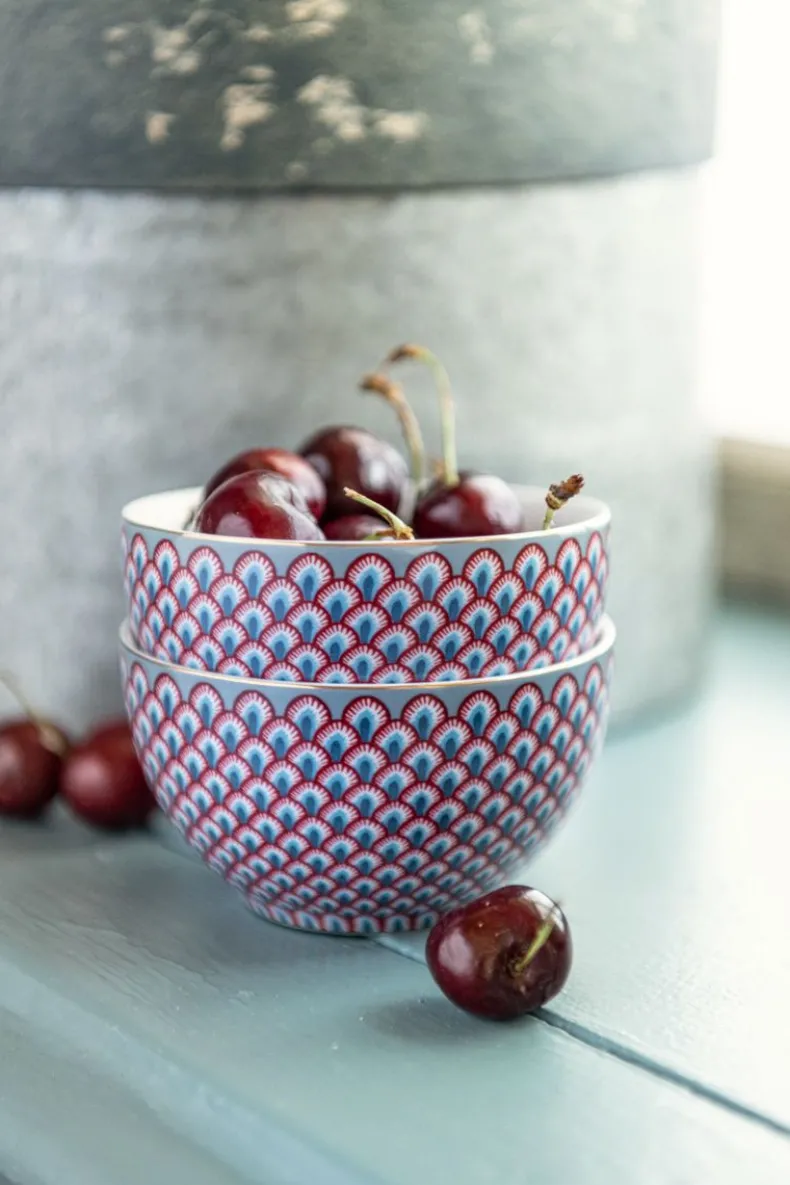 Flower Festival Kom Rood/Light 9.5 Cm