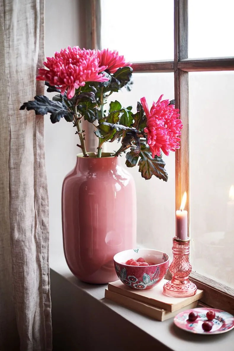 Flower Festival Kom Donker 12 Cm