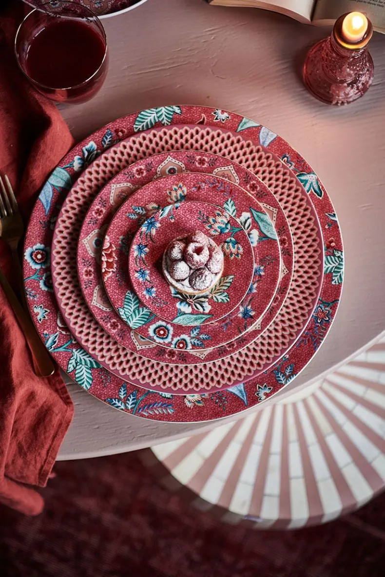 Flower Festival Petit Four Dark Pink 12Cm