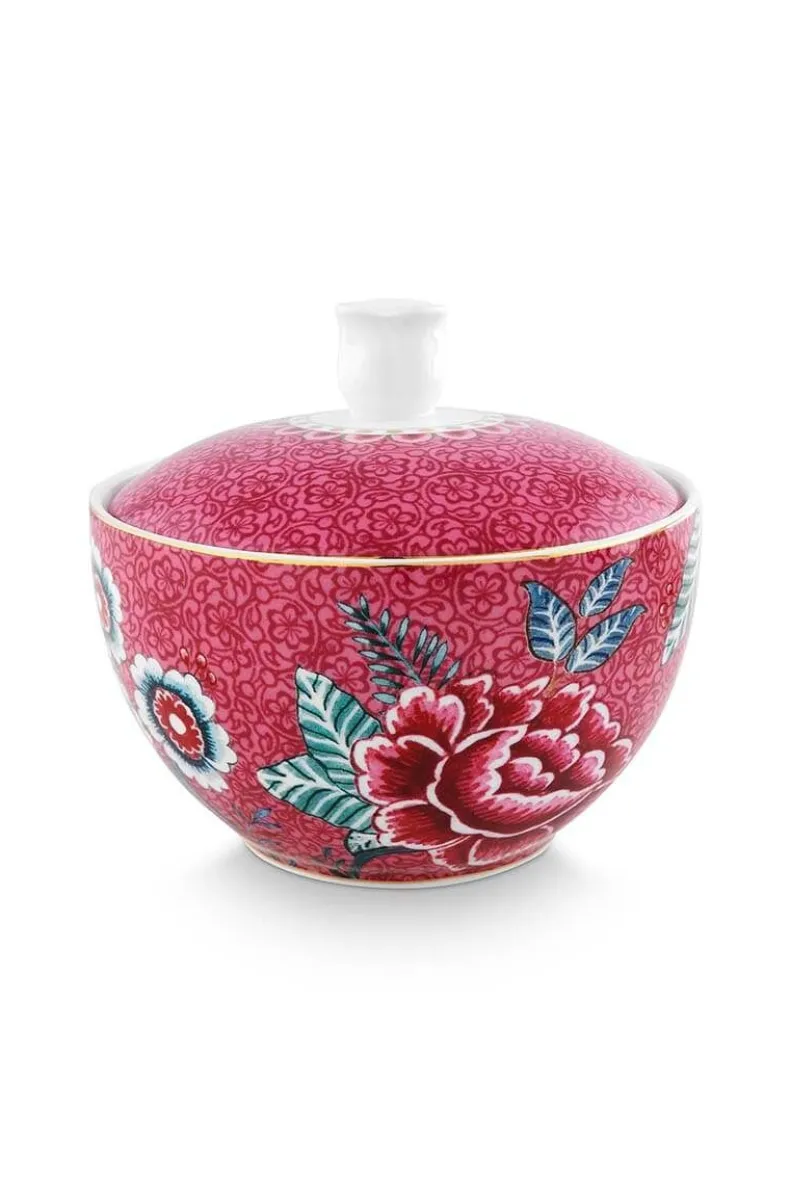 Flower Festival Suikerpot Donker