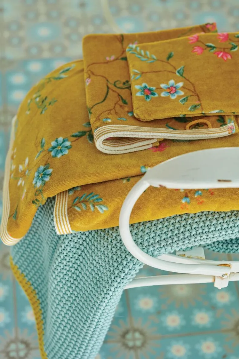 Gastendoek Set/3 Les Fleurs 30X50 Cm