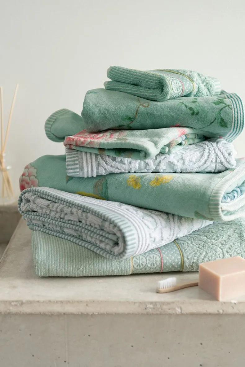 Gastendoek Set/3 Tile De Pip Licht 30X50 Cm