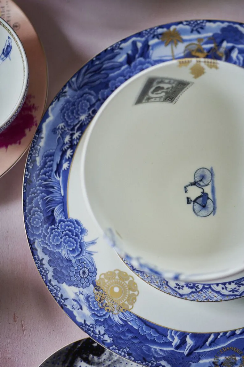 Heritage Dinerbord Grens Blauw 26.5 Cm