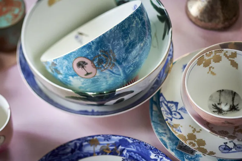 Heritage Ontbijtbord Boot Aqua 23 Cm