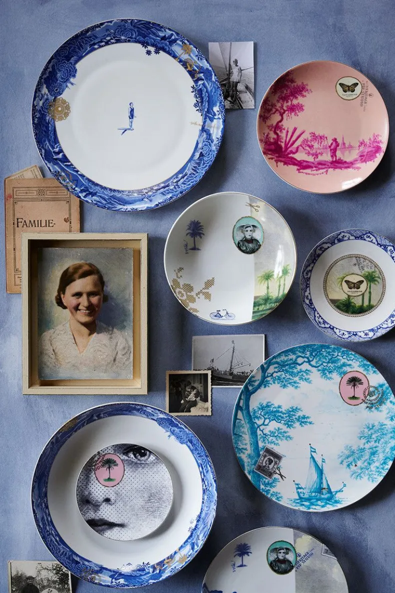 Heritage Ontbijtbord Palm Wit 20 Cm