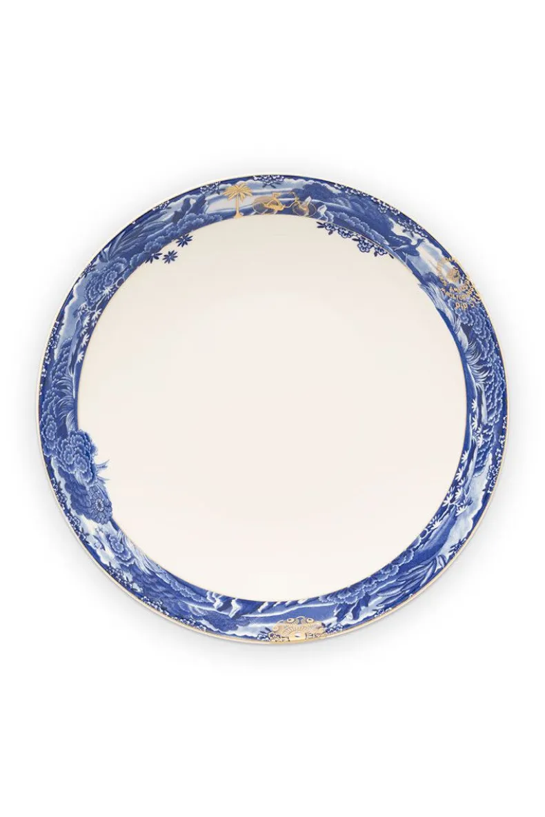 Heritage Soepbord Grens Blauw 25.5 Cm