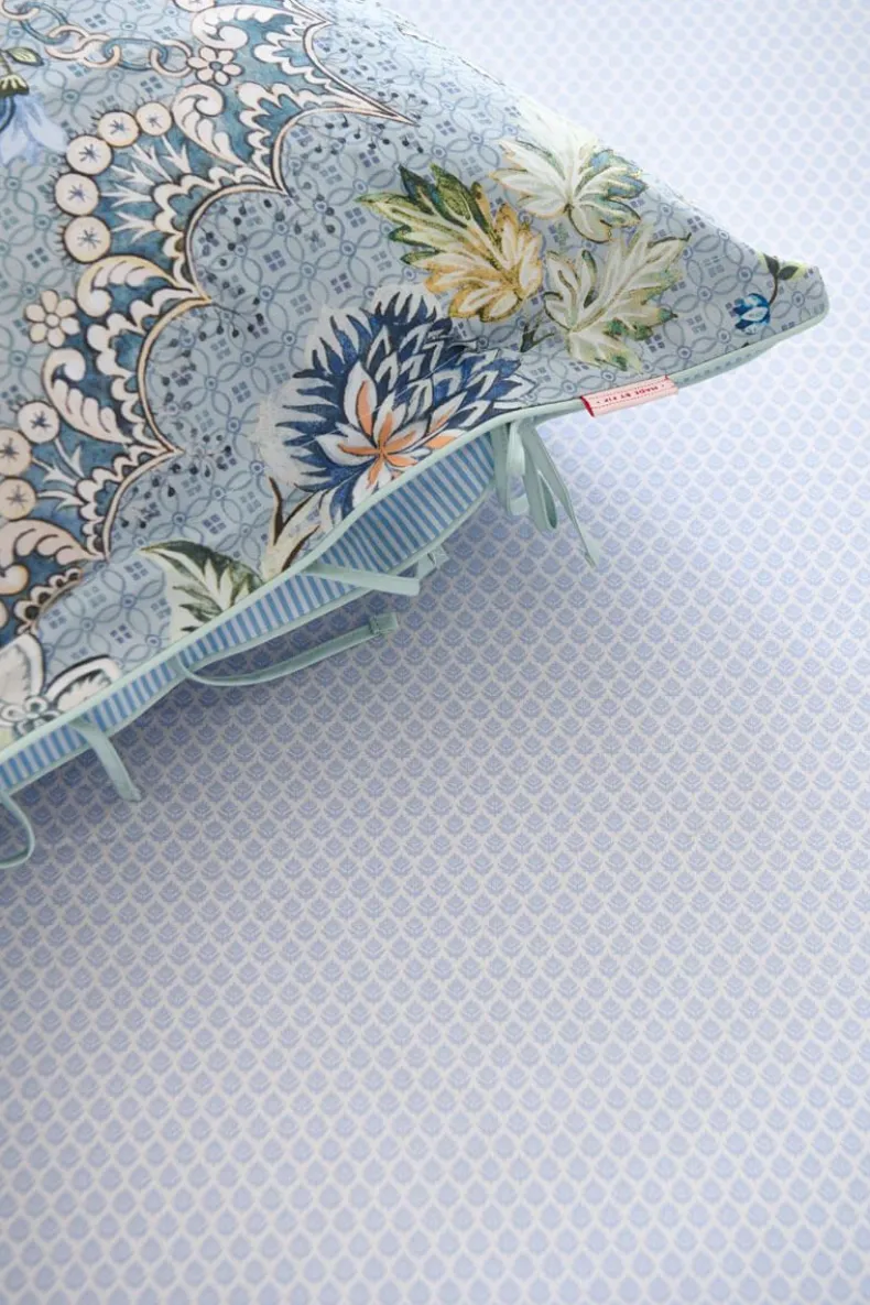 Hoeslaken Thousand Leaves Blauw