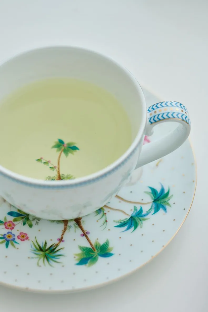 Jolie Cappuccino Kop & Schotel Dots Gold