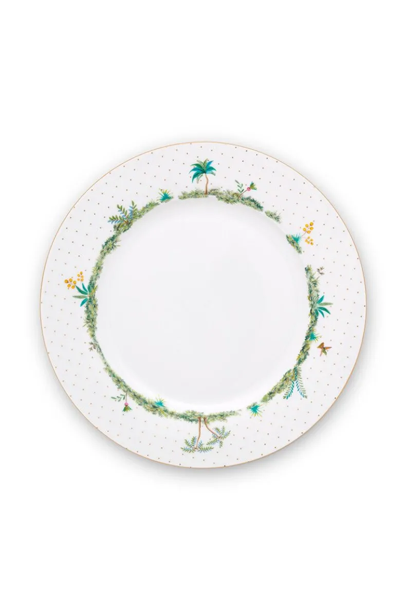 Jolie Diep Bord Dots Gold 21.5 Cm