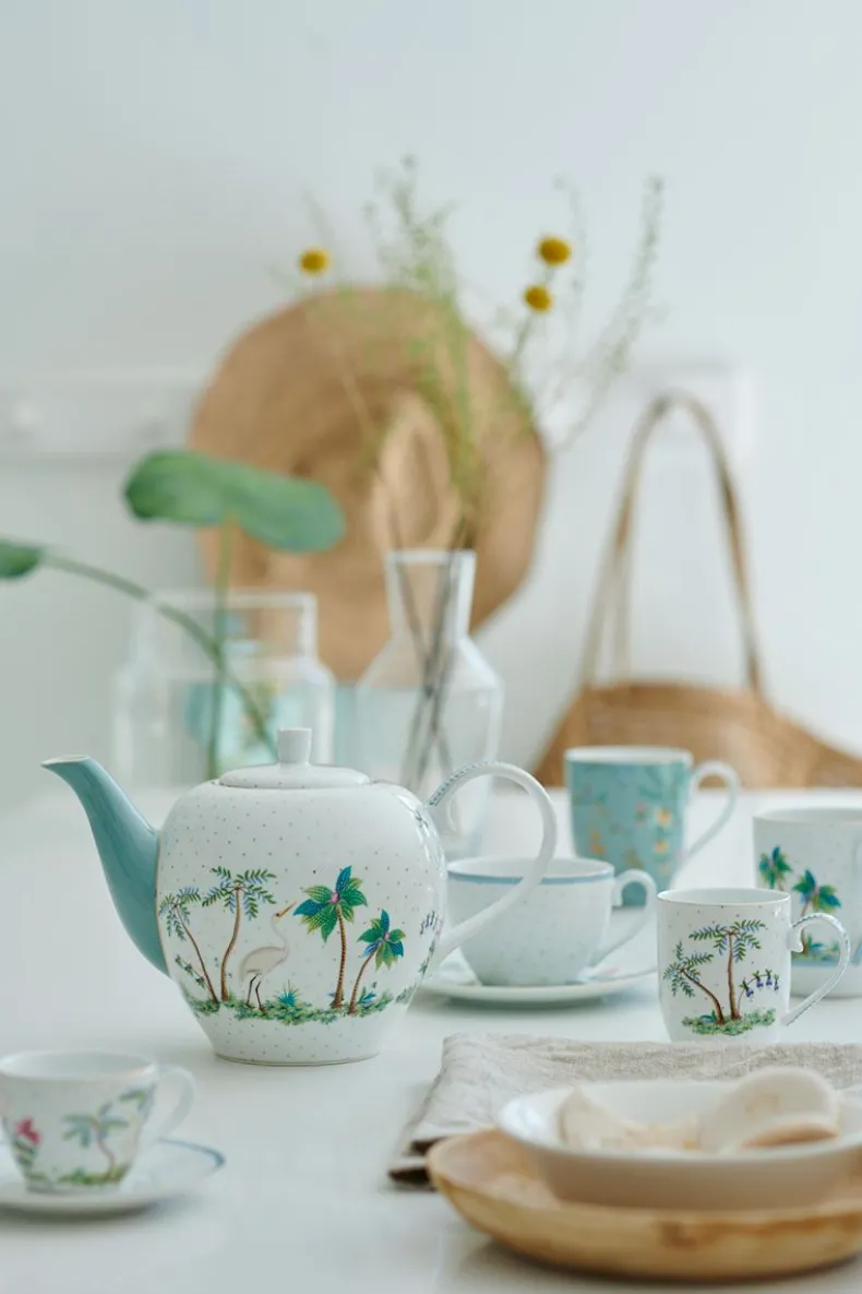 Jolie Espresso Kop & Schotel Dots Gold