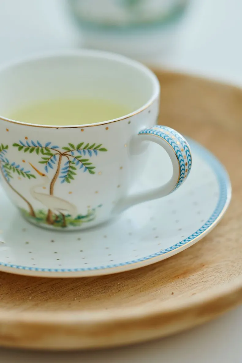 Jolie Espresso Kop & Schotel Dots Gold