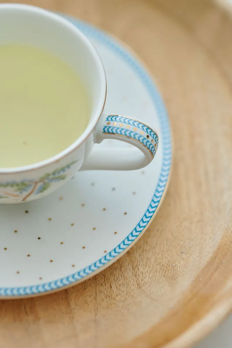 Jolie Espresso Kop & Schotel Dots Gold