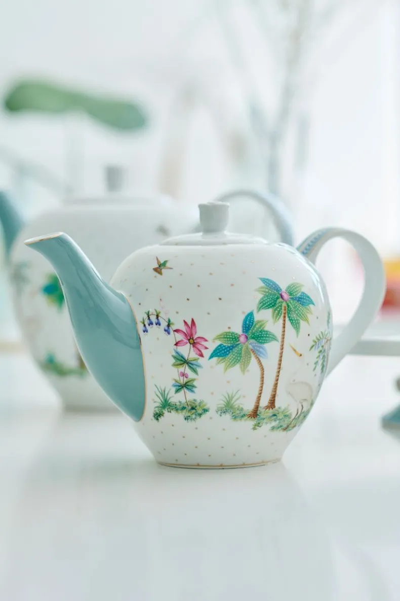 Jolie Theepot Klein Dots Gold