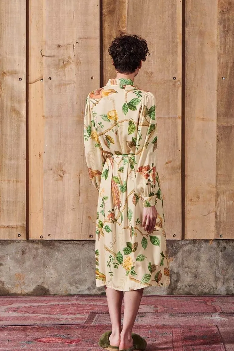 Jurk Lange Mouw Good Nightingale Zand