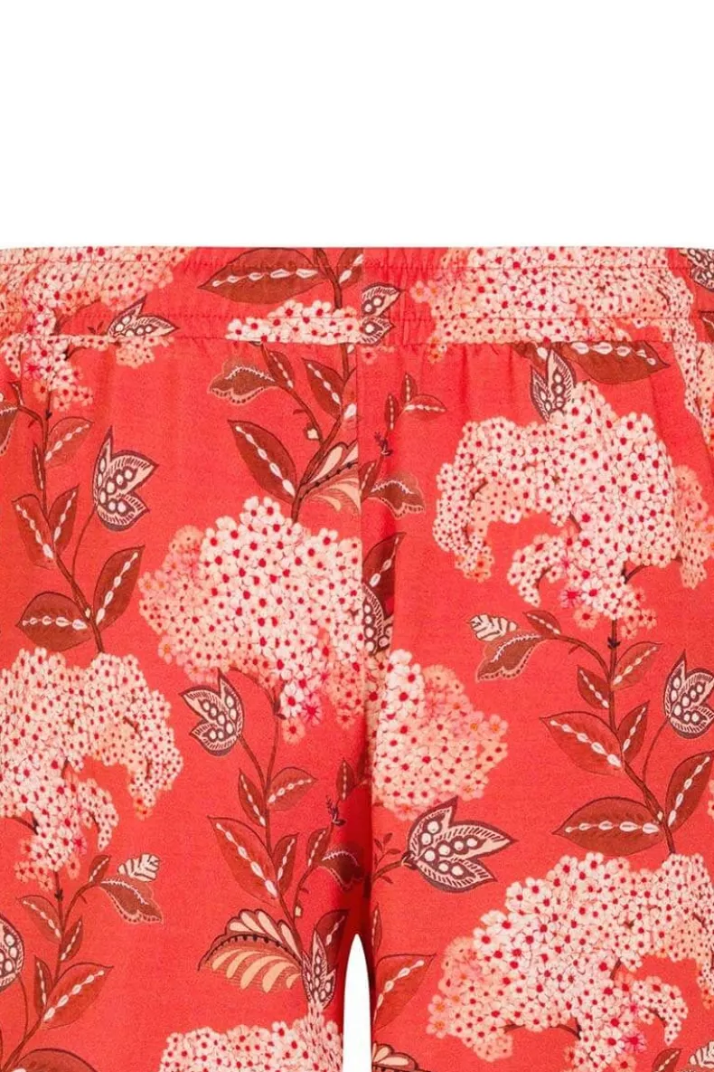 Korte Broek Flora Firenze Koraal