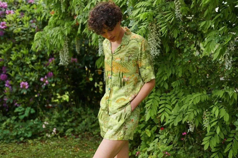 Korte Broek Toscana Groen