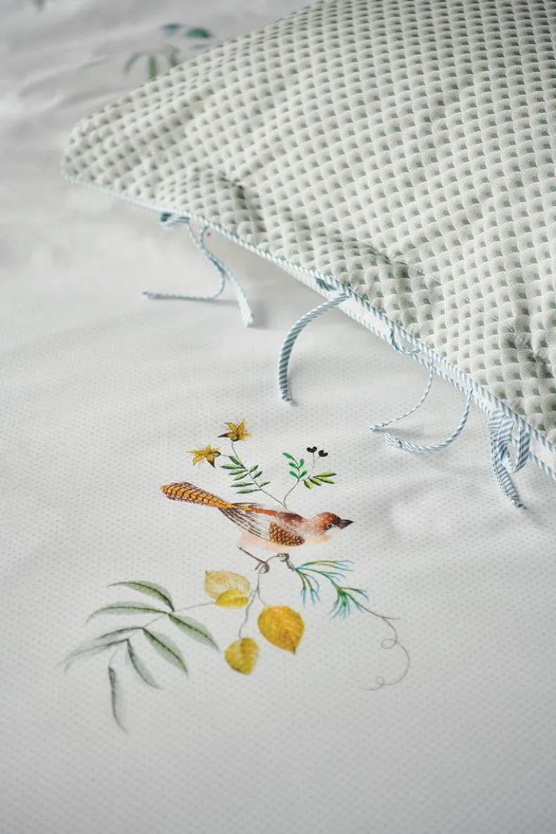 Kussensloop Little Birds Wit