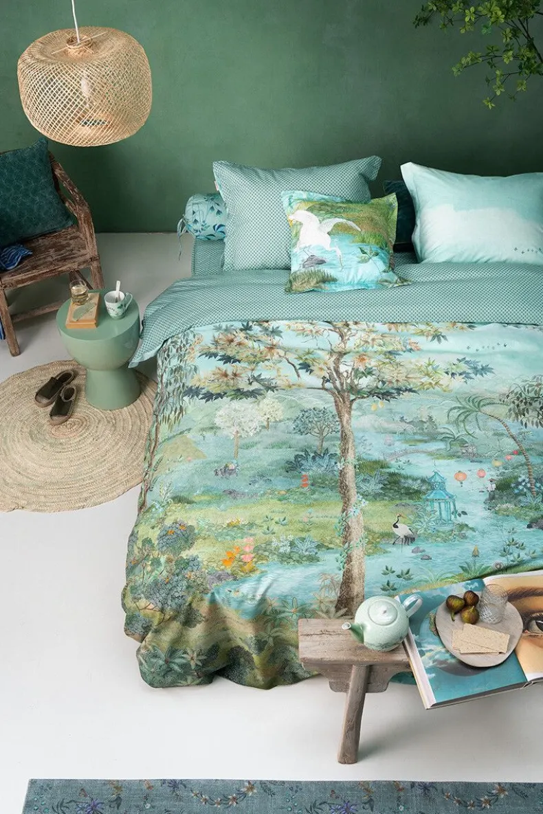 Kussensloop Paradise Groen