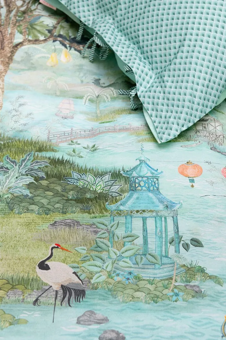 Kussensloop Paradise Groen