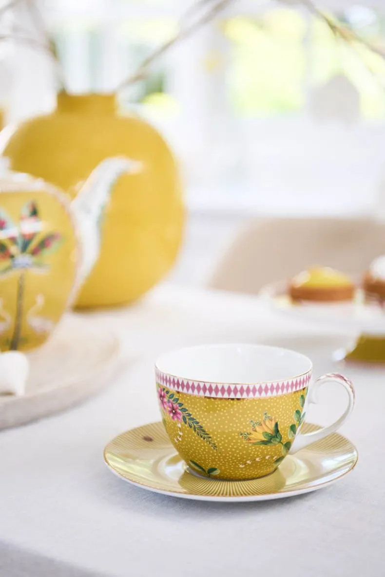 La Majorelle Cappuccino Kop & Schotel Geel