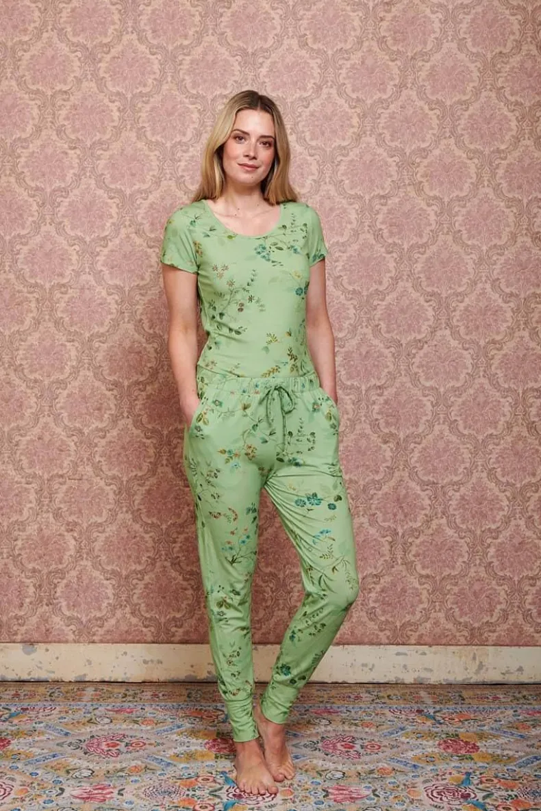 Lange Broek Kawai Flower Licht