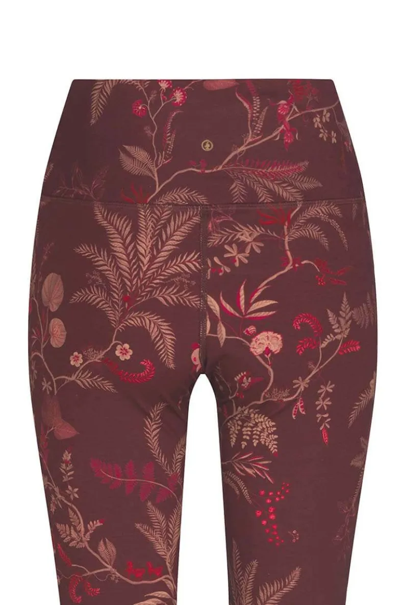 Lange Flared Sportlegging Isola Donker