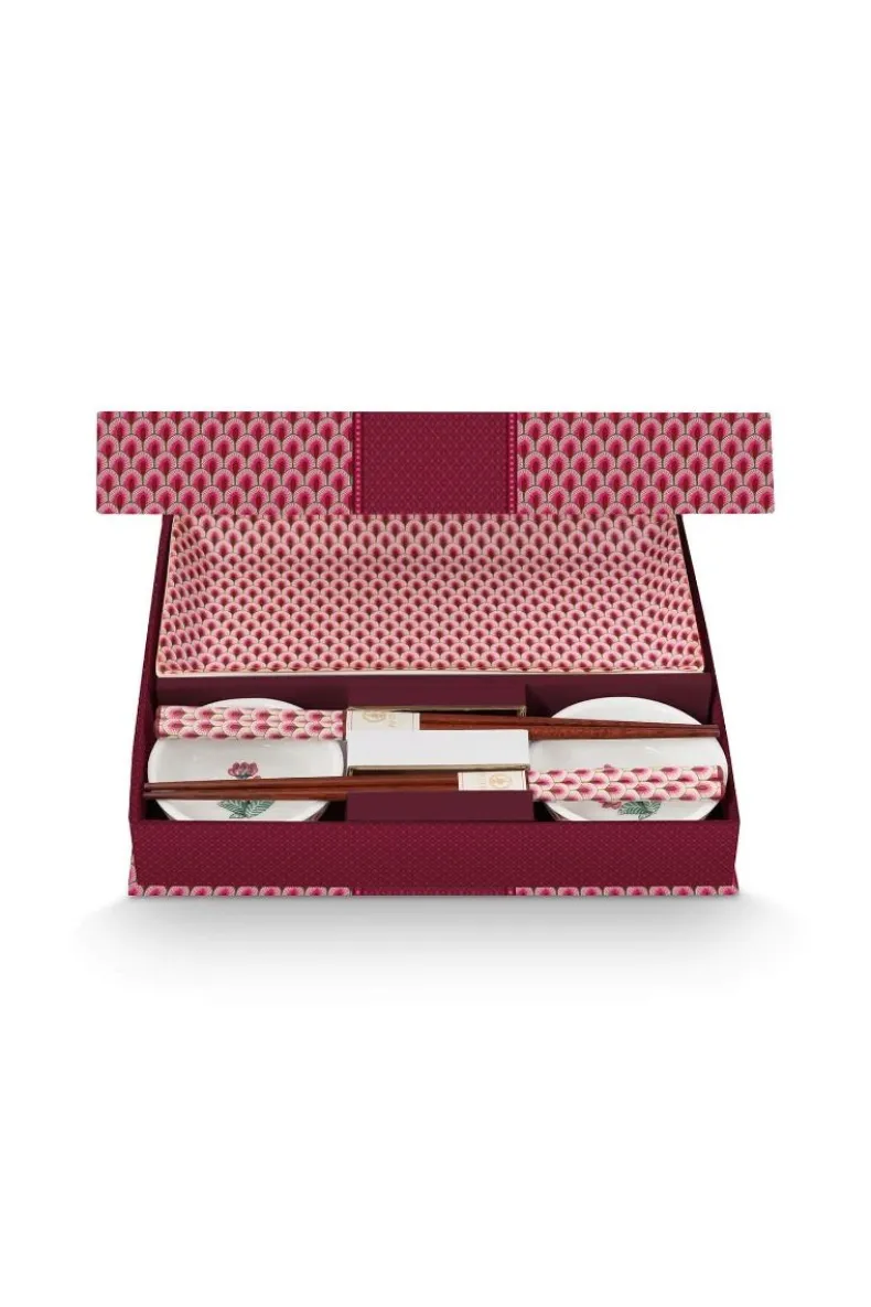 Oriental Flower Festival Set/6 Sushi Donker