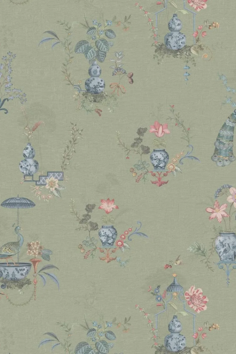 Pip Studio Chinese Porcelain Vinylbehang Licht