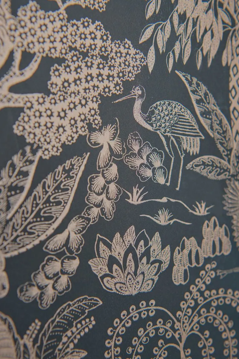 Pip Studio Origami Tree Vliesbehang Donker /Rose Goud