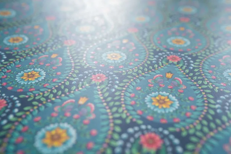 Pip Studio Raindrops Vliesbehang Donker