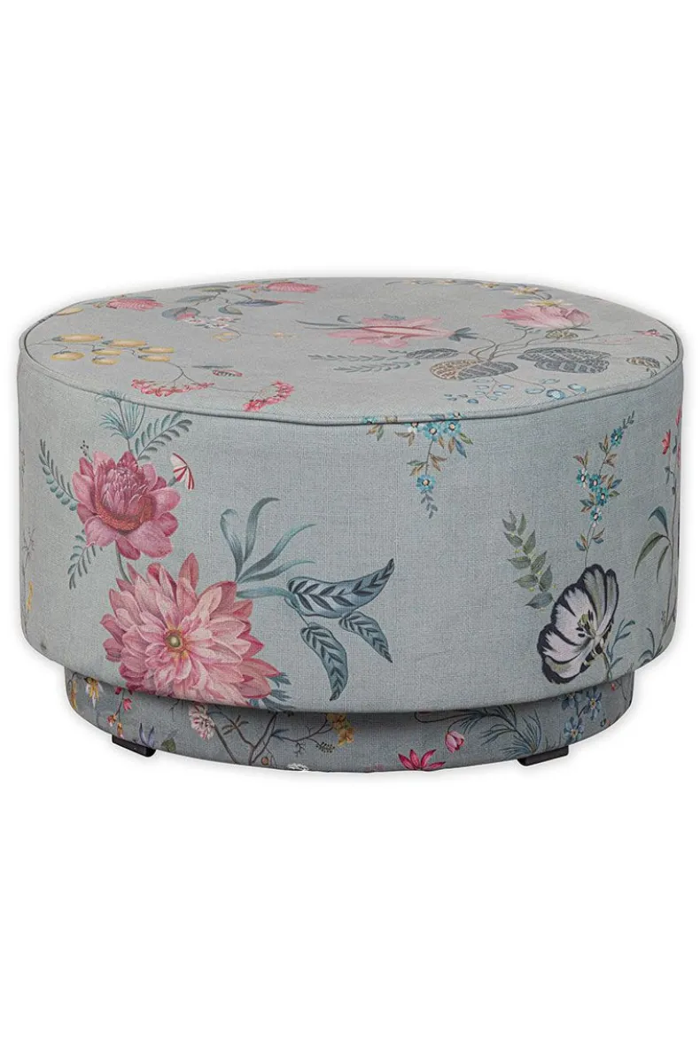 Poef Large Fleur Grandeur Groen