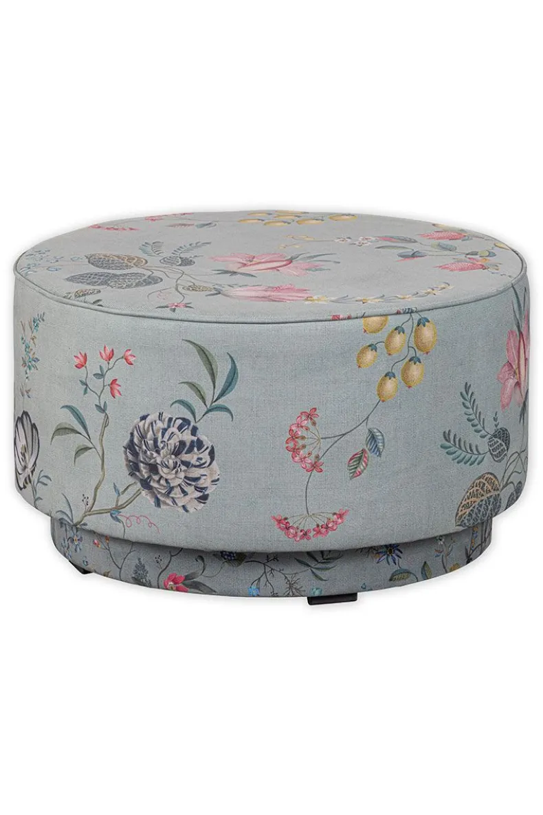 Poef Large Fleur Grandeur Groen