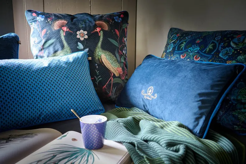 Royal Stripes Mok Dots