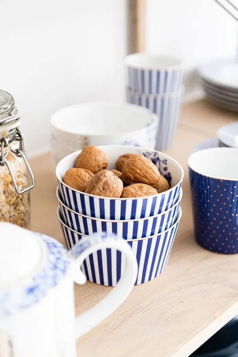 Royal Stripes Mok Dots