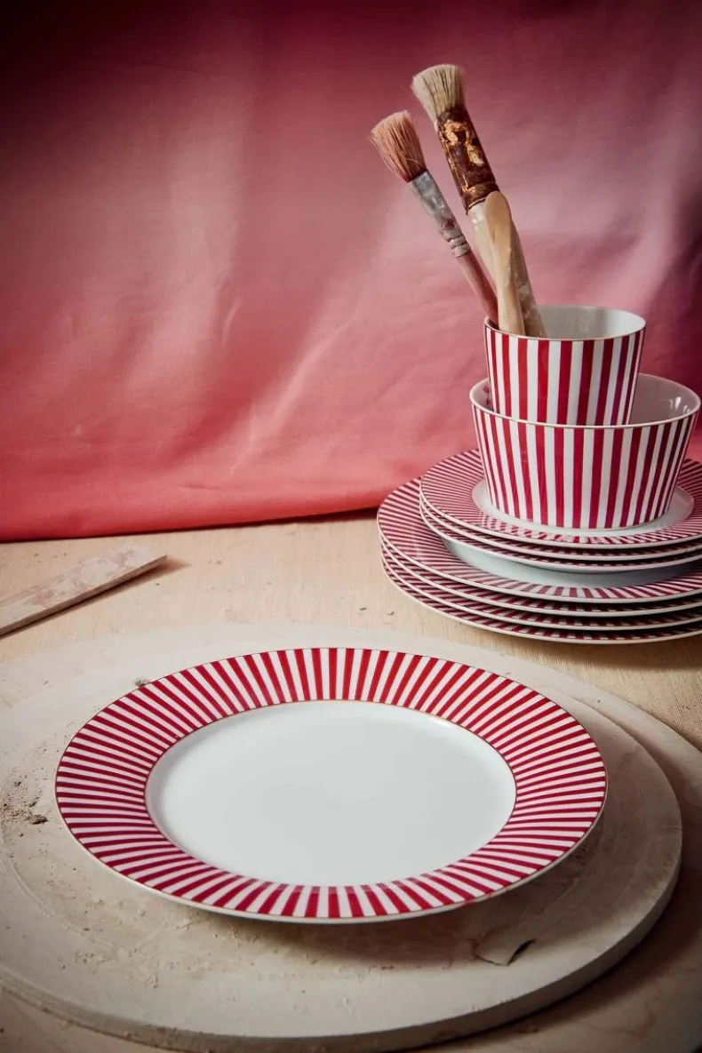 Royal Stripes Ontbijtbord Donker 21Cm